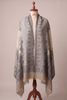 Mehfil Paisley Jaal Woven Semi Pashmina Stole