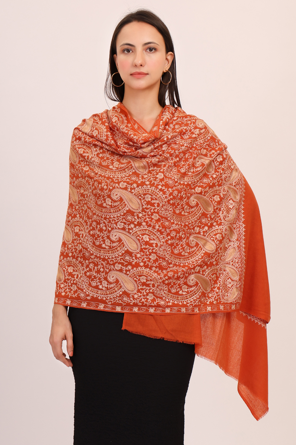 Autumn Glow Pashmina Stole