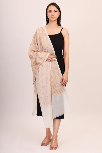 Vintage Floral Paisley Pashmina Stole