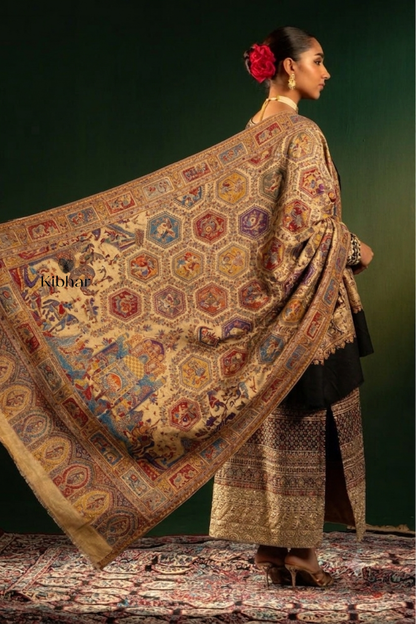 Royal Heritage Woven Pashmina Stole