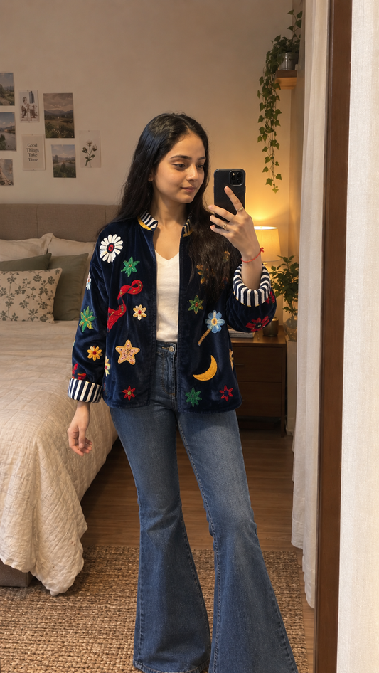 Bambi Embroidered Suzani Jacket
