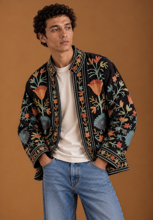 Phulera Embroidered Suzani Jacket
