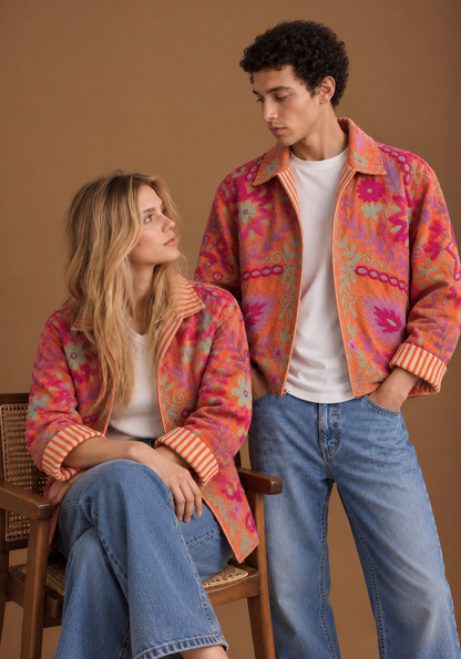 Poppi Embroidered Suzani Jacket
