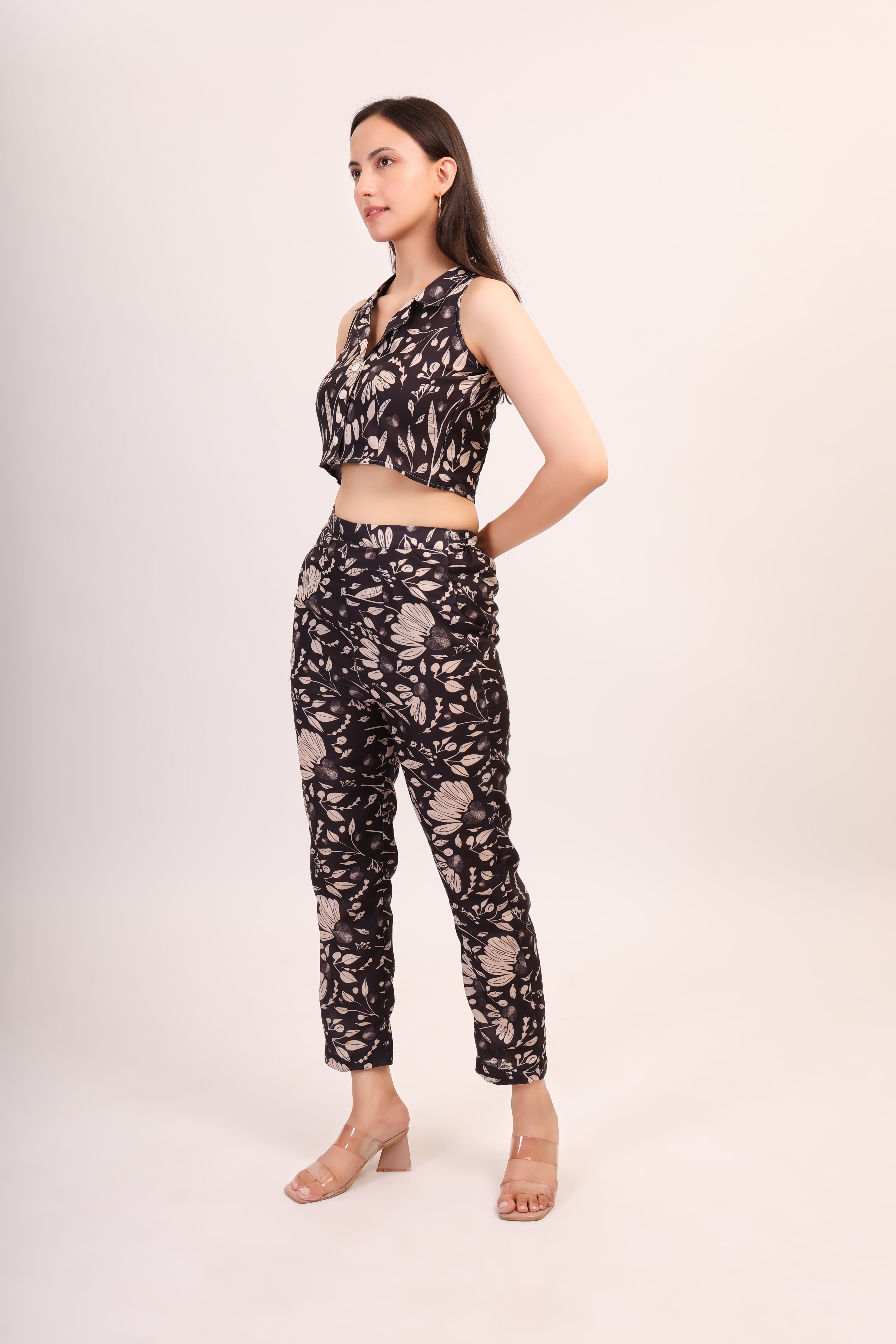 Floret Midriff Co-ord