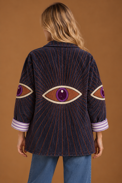 No Nazar Embroidered Suzani Jacket